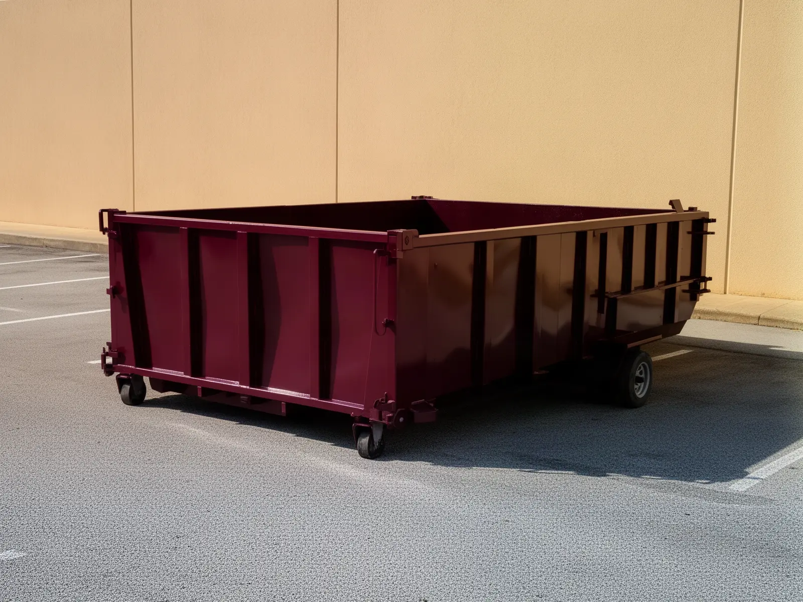 Roll-off dumpster from Wallace Brothers Dumpster Rental in Sioux Falls, SD